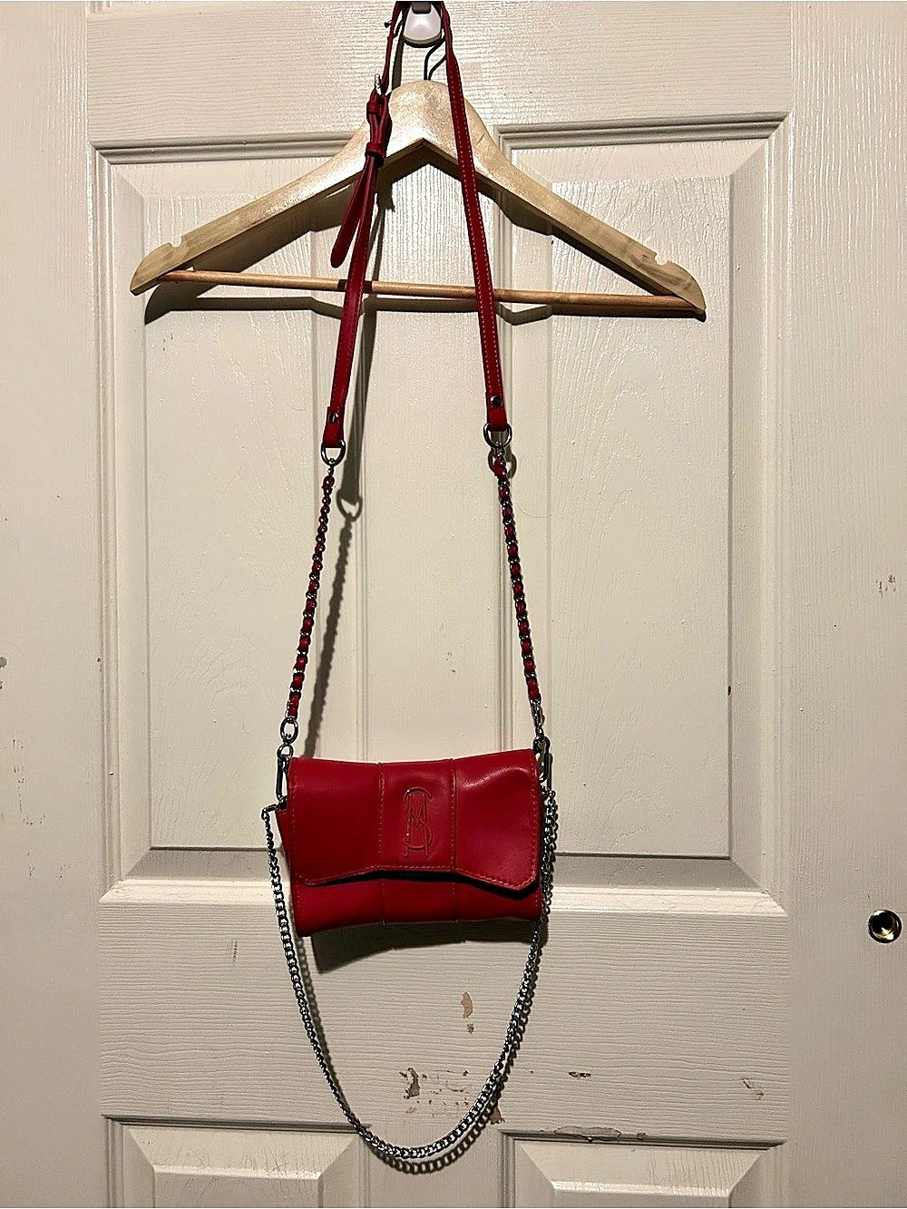 Vibrant Red Steve Madden Crossbody Bag